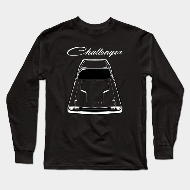 Dodge Challenger 1970-1971 Long Sleeve T-Shirt by V8social